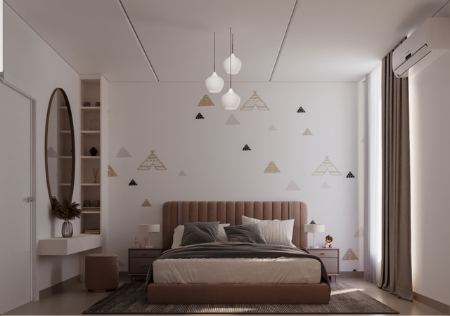 Central Region Villa Type 02 Bedroom غرفة نوم