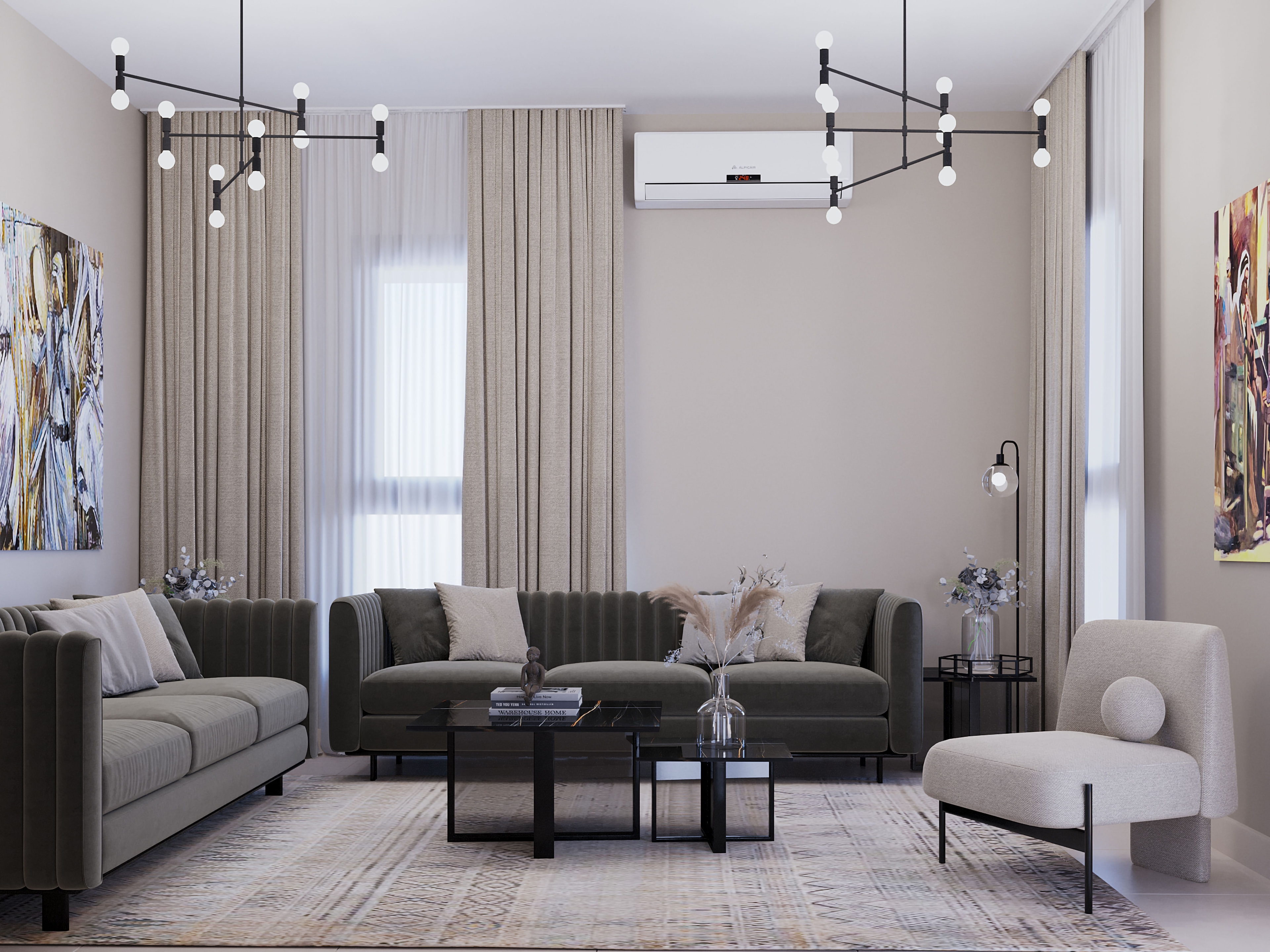 Central Region DP Type 04 Living غرفة معيشة