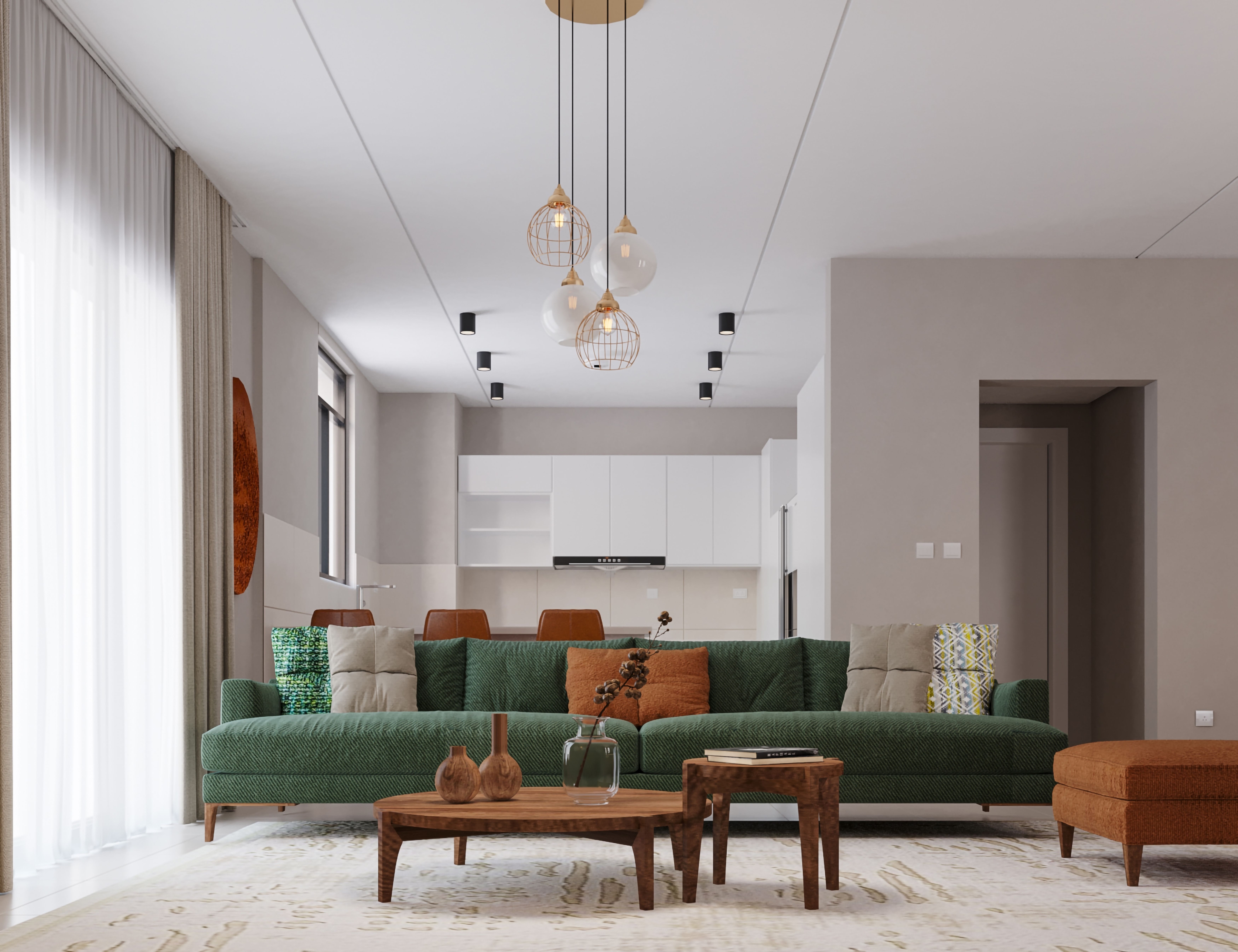 Central Region Villa Type 04 Living غرفة معيشة 