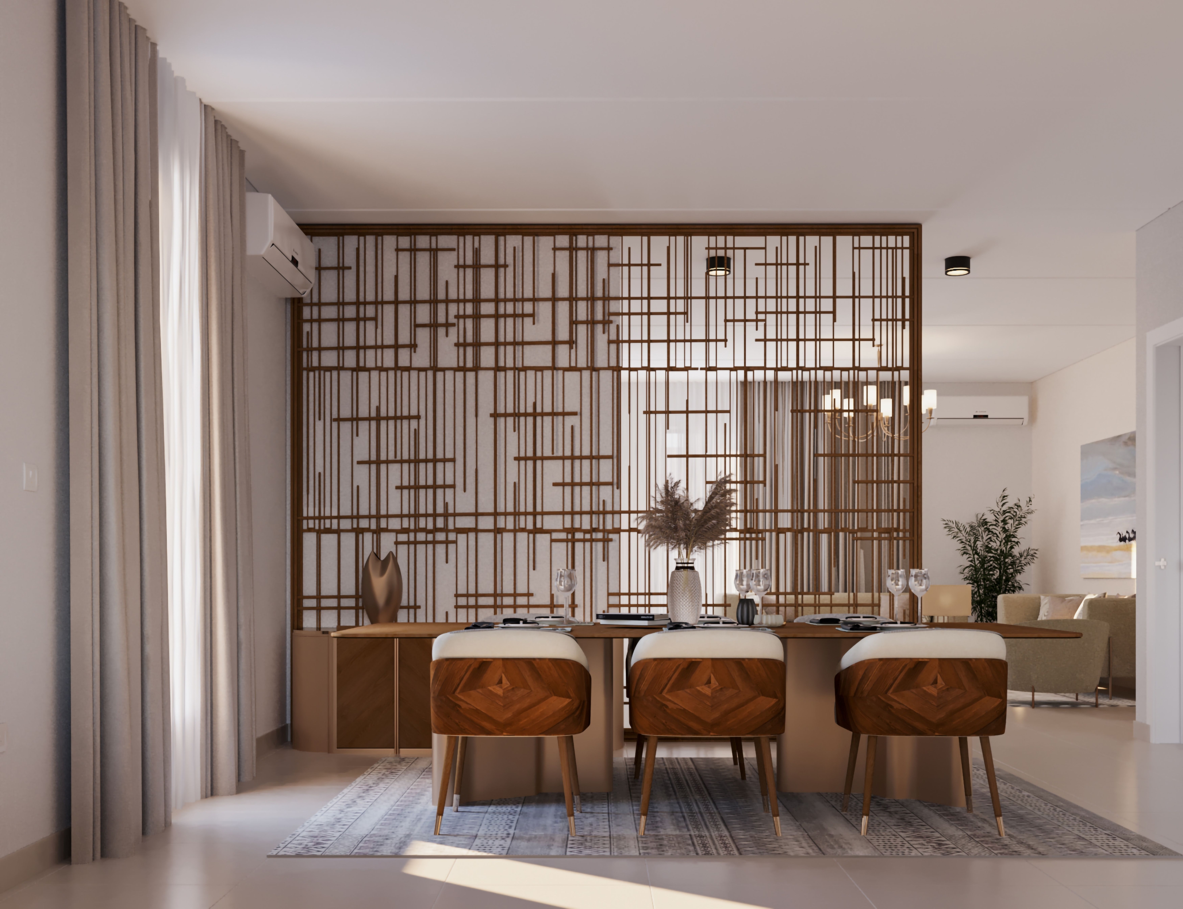 Central Region Villa Type 02 Living 2  غرفة معيشة