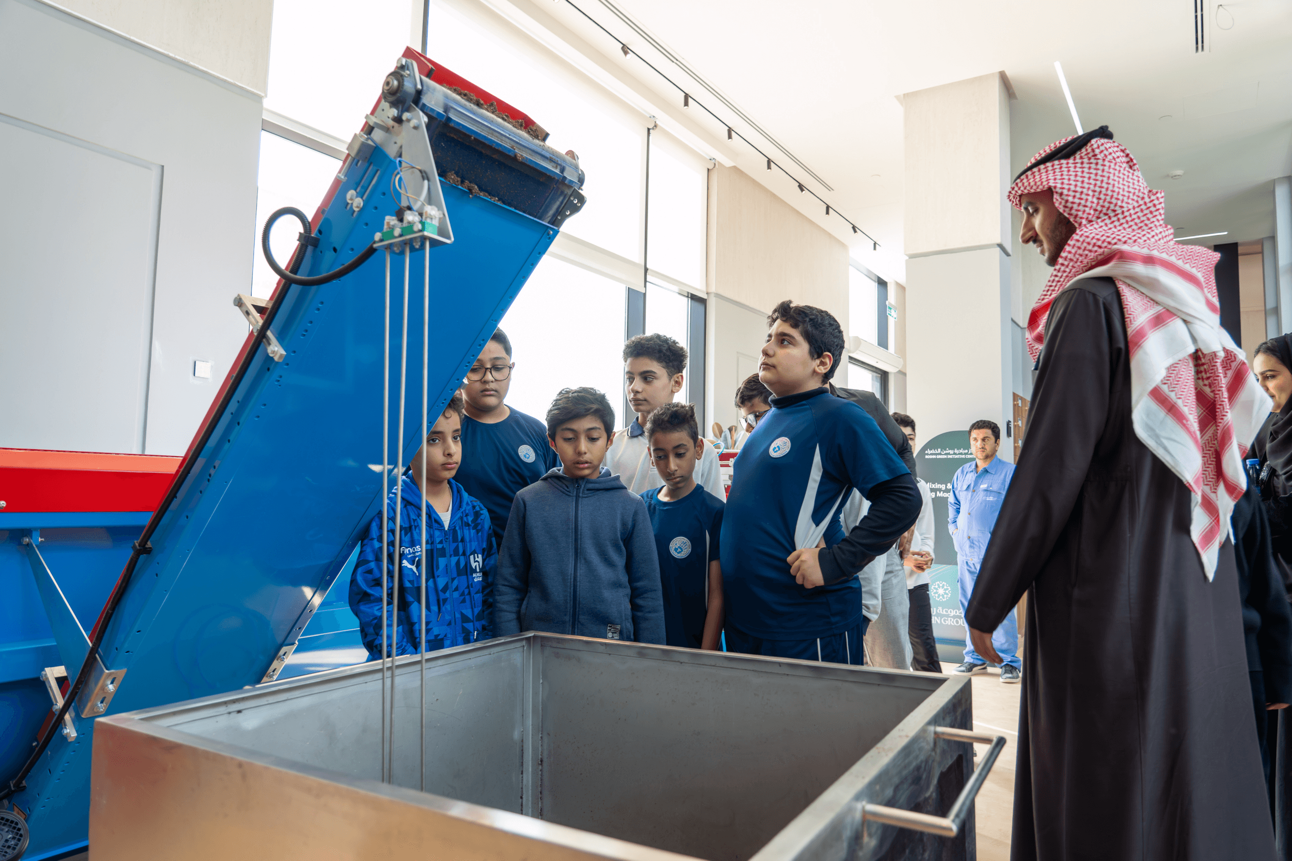 A visit exploring ROSHN Green Initiative Center