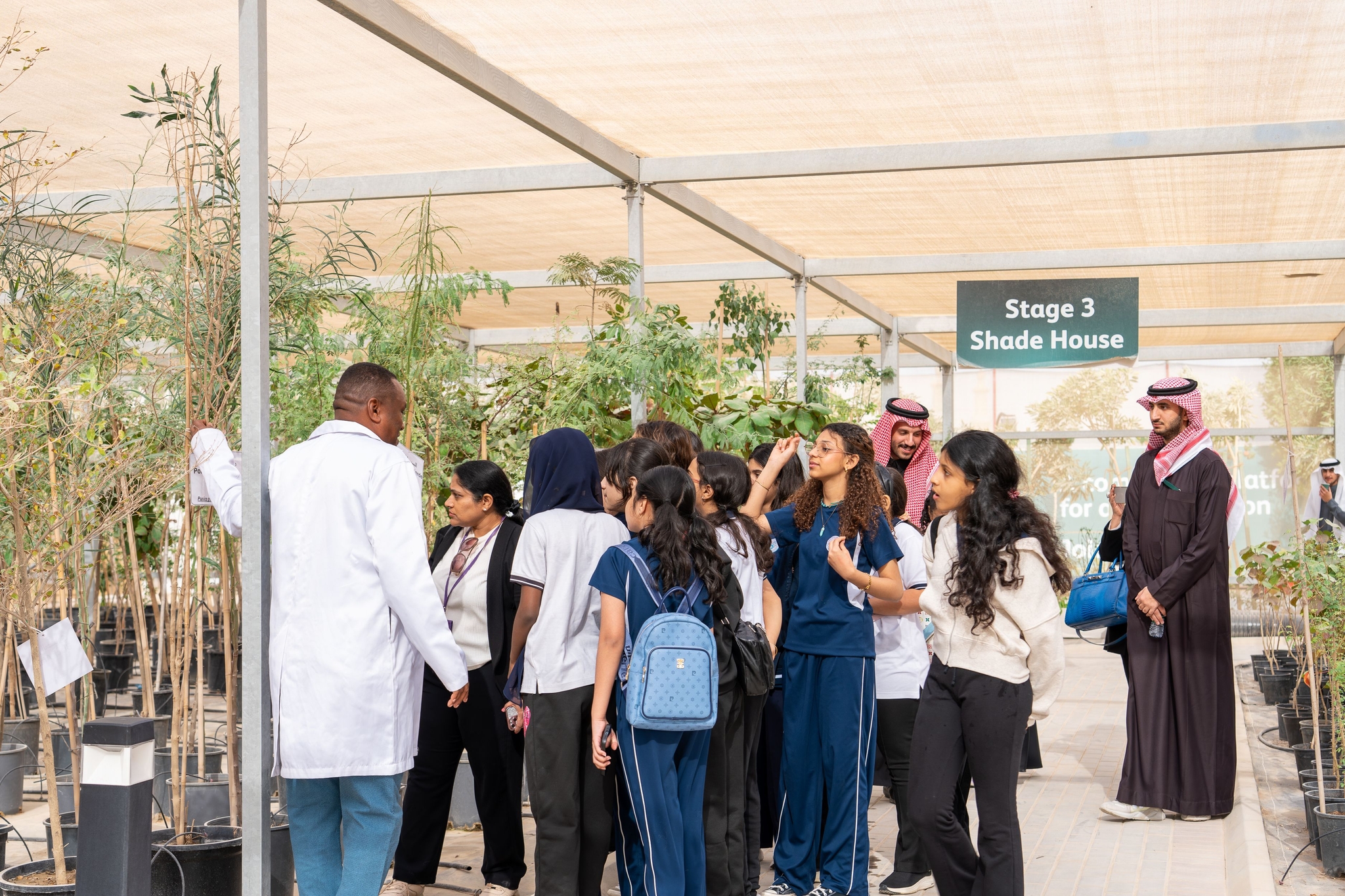 School visit to ROSHN Green Initiative Center