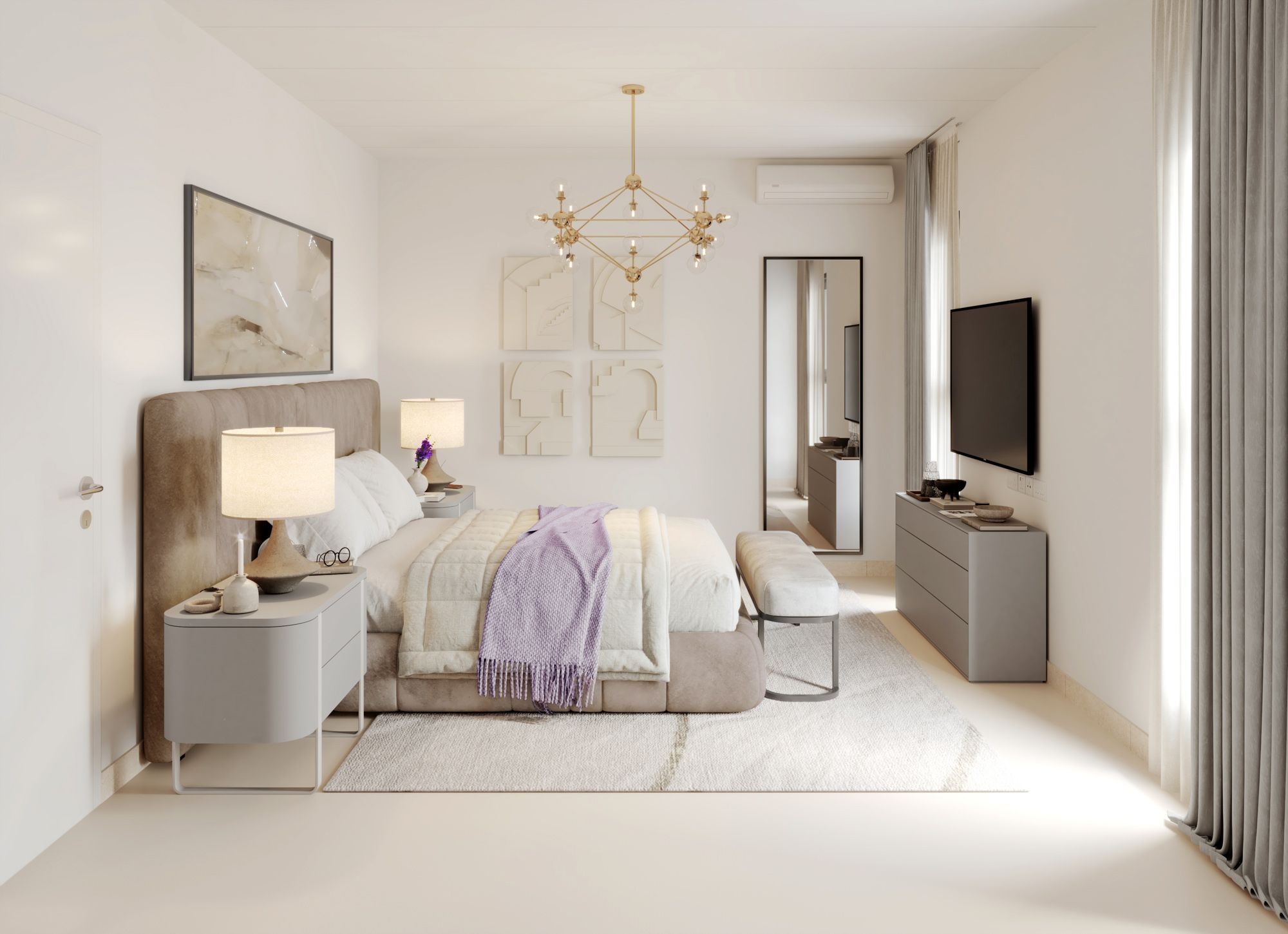 ALMANAR VD 4 Master Bedroom | غرفة النوم الرئيسية VD 4.1 المنار فيلا