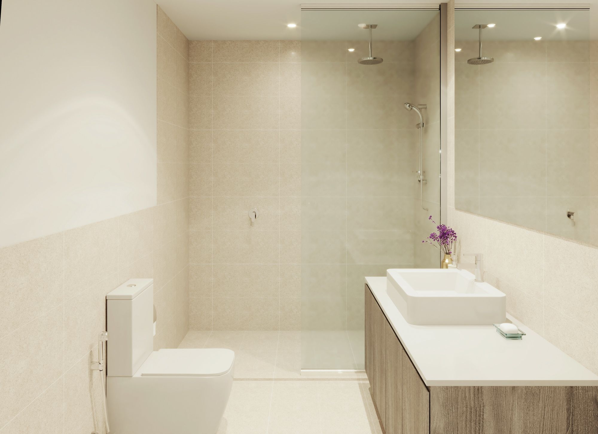 ALMANAR VD 4 Master Bathroom | دورة المياه الرئيسية VD 4.1 المنار فيلا