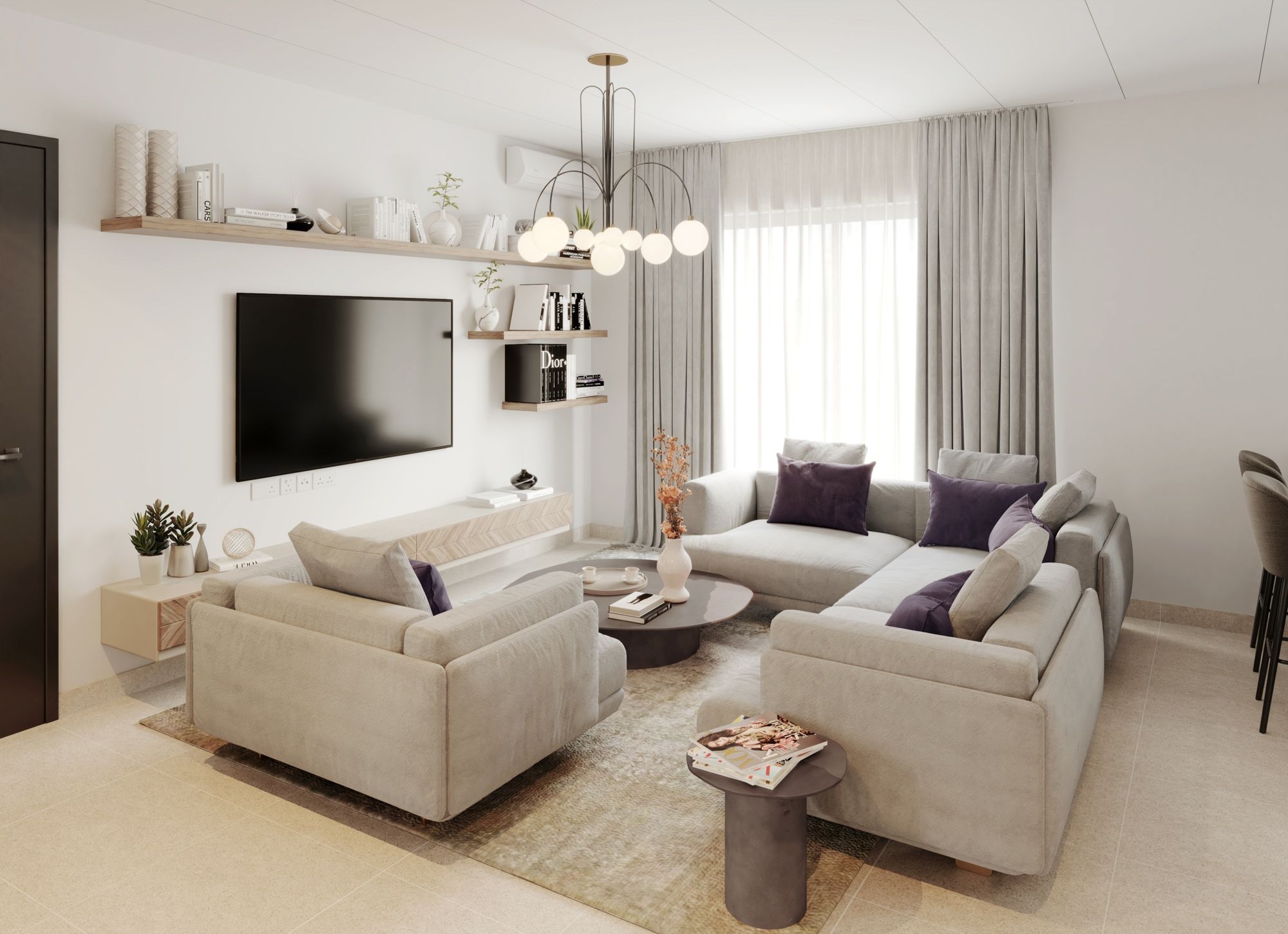 ALMANAR DP1 Living | غرفة معيشة DP1 المنار