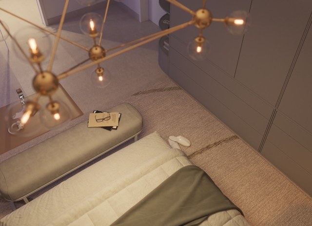 Duplex Type 02 Bedroom | غرفة النوم