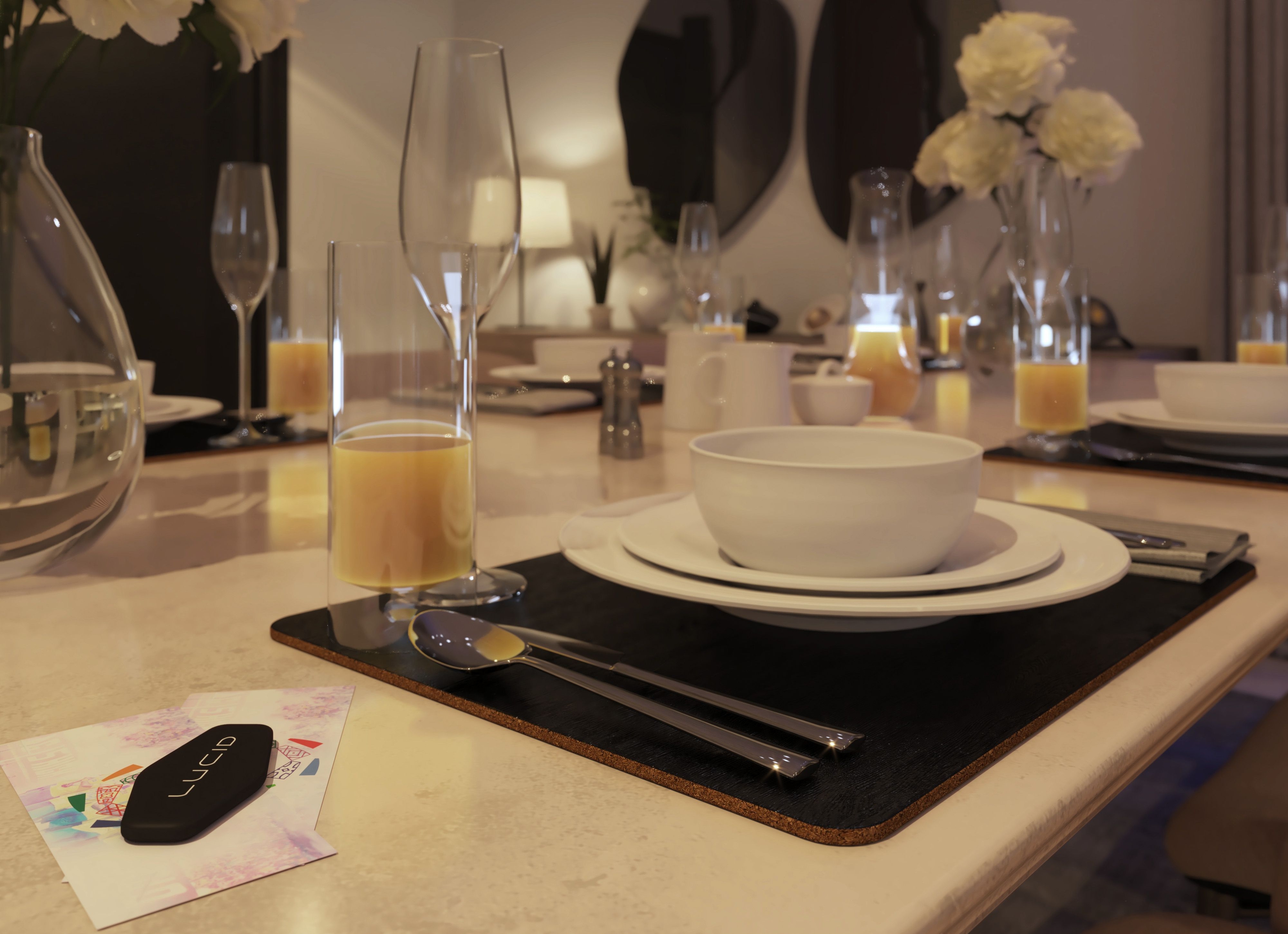 Duplex Type 02 Dinning | غرفة الطعام