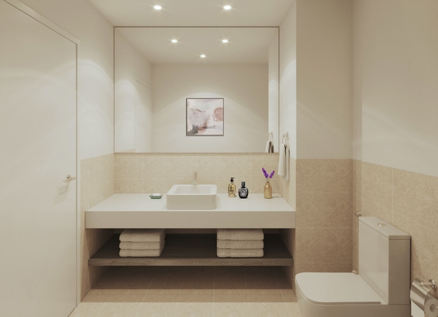 ALMANAR DP2 Service Bathroom | دورة مياه DP2 المنار