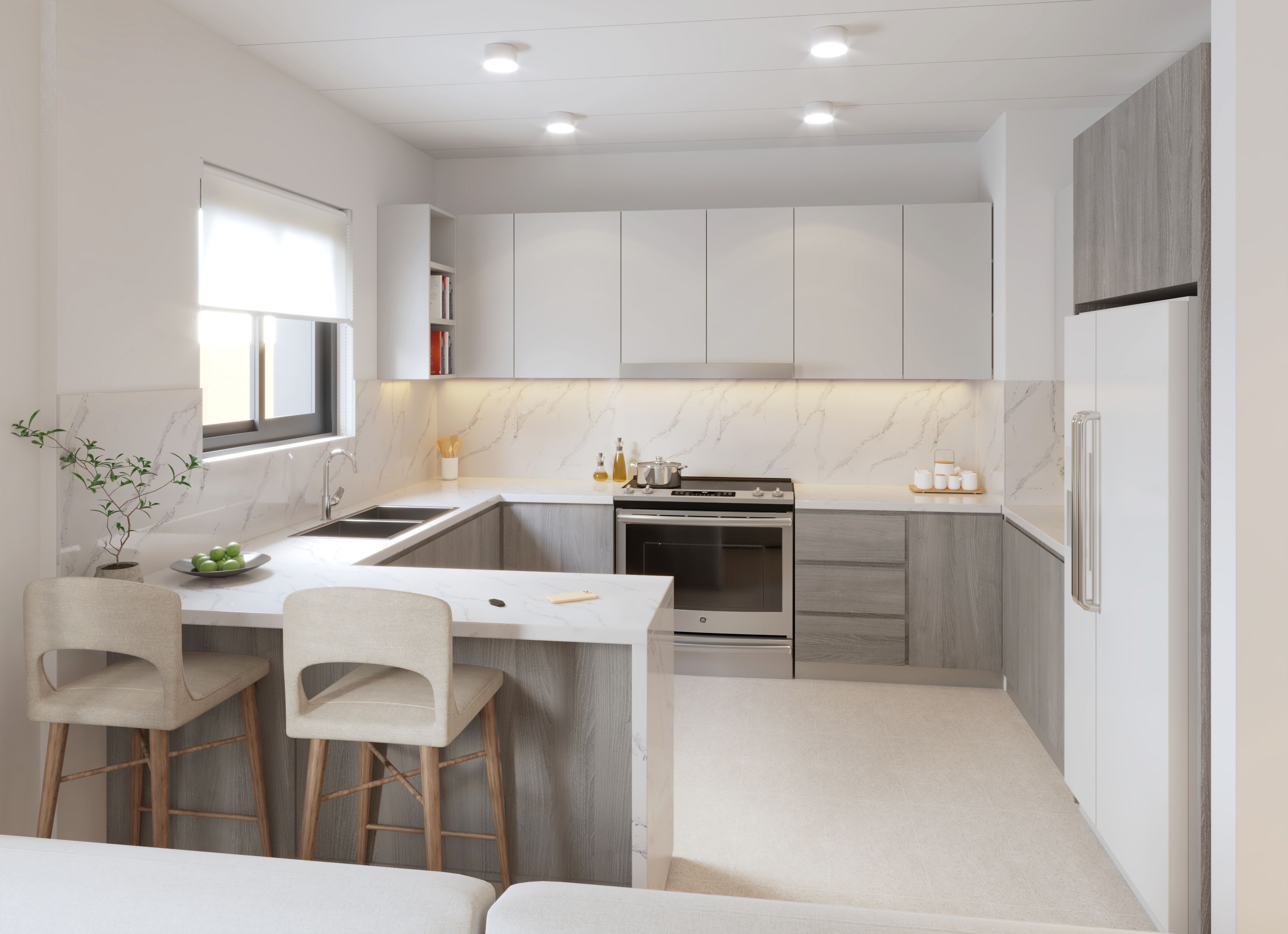 Duplex Type 02 Kitchen | المطبخ