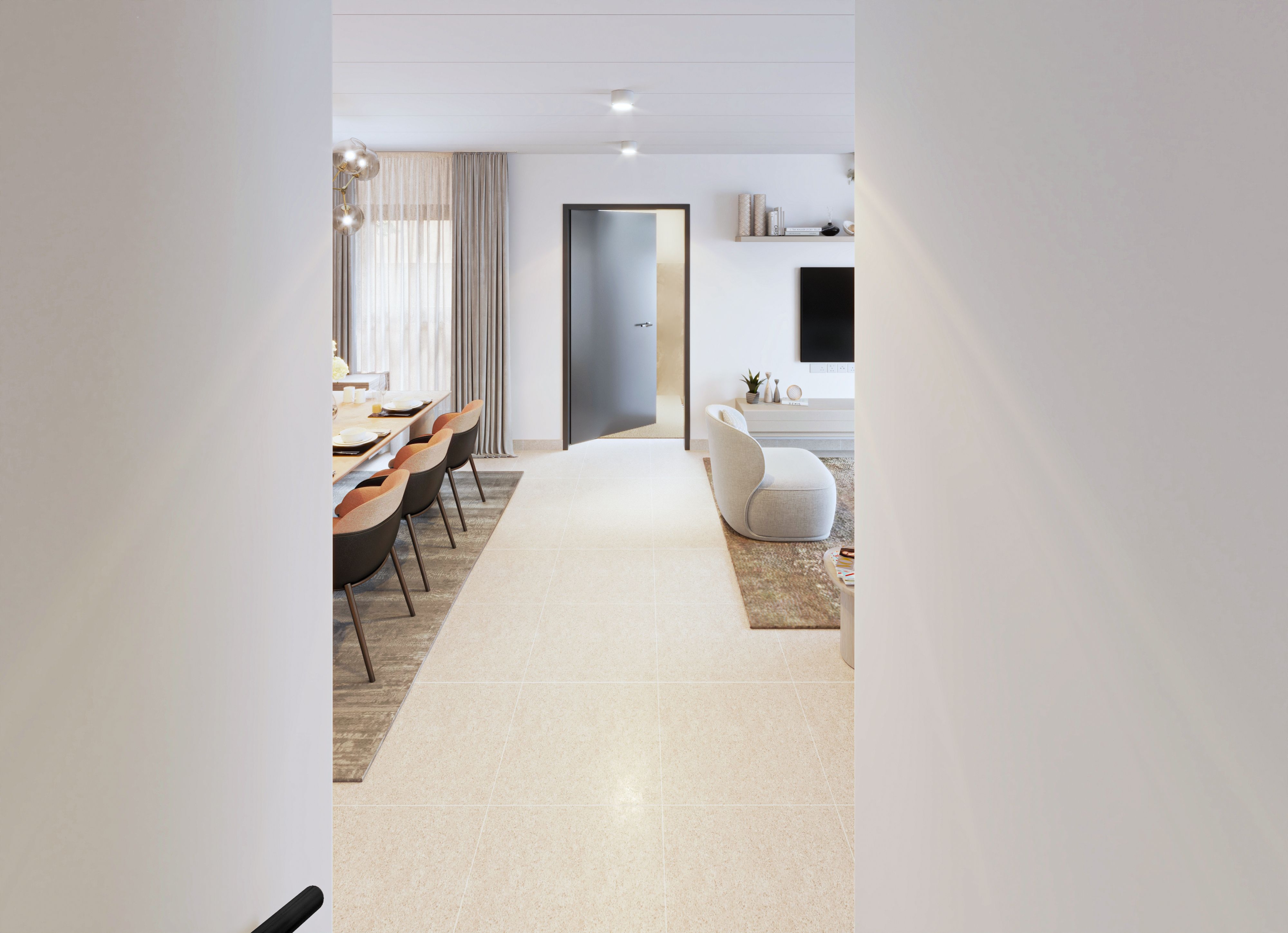 Duplex Type 02 Hallway | ممر