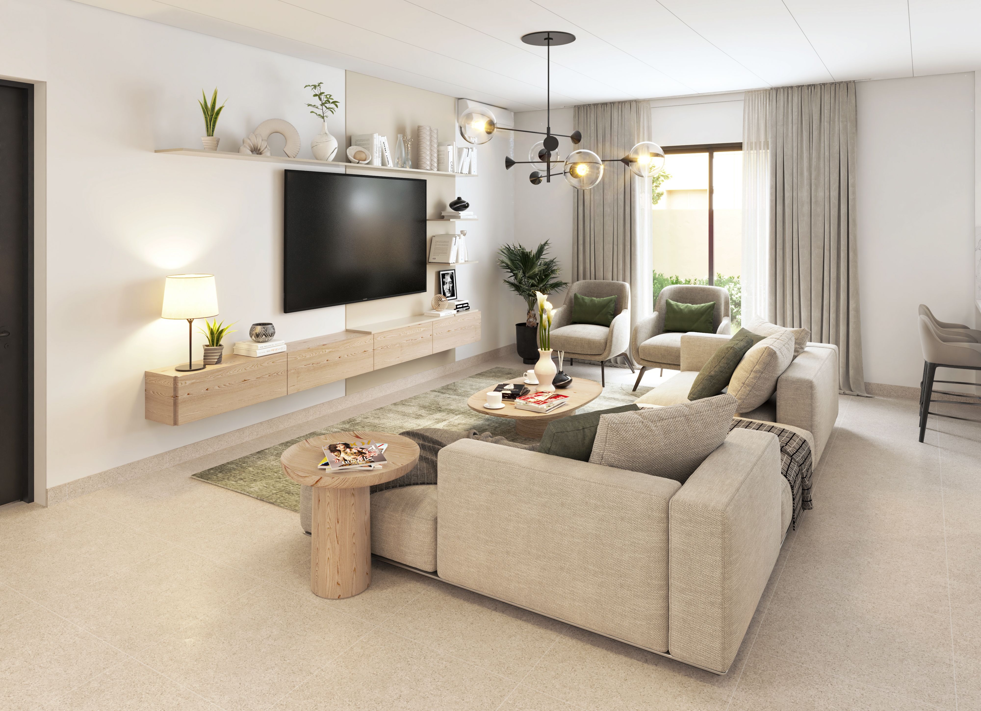 Duplex Type 4 Living 03 | غرفة معيشة