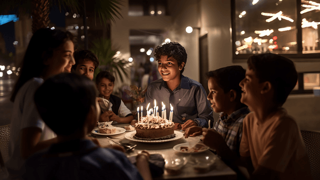 Visitors enjoying the lively atmosphere of MARAFY