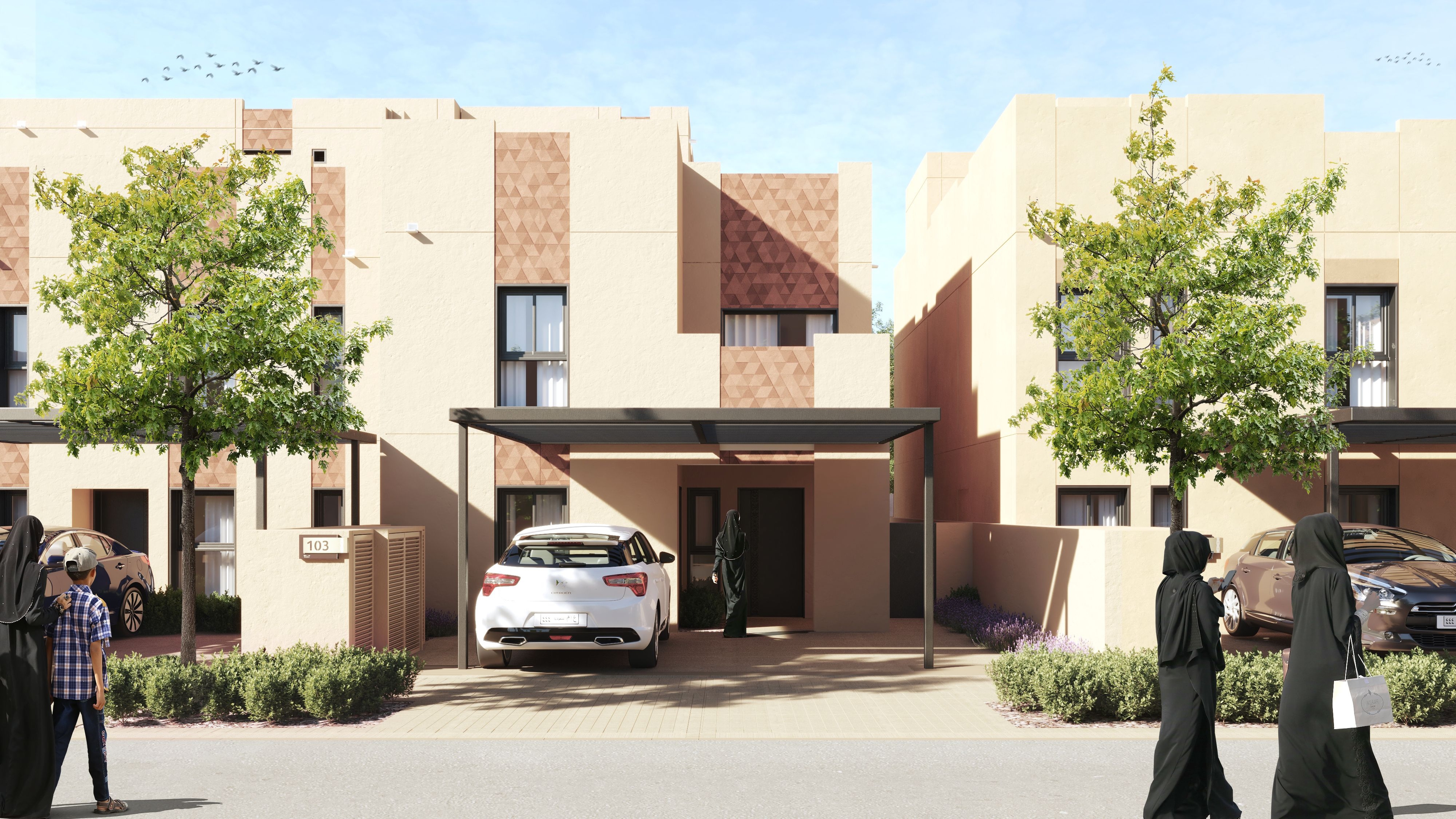 Central Region Duplex Type 02 Contemporary 1 | دوبلكس 1