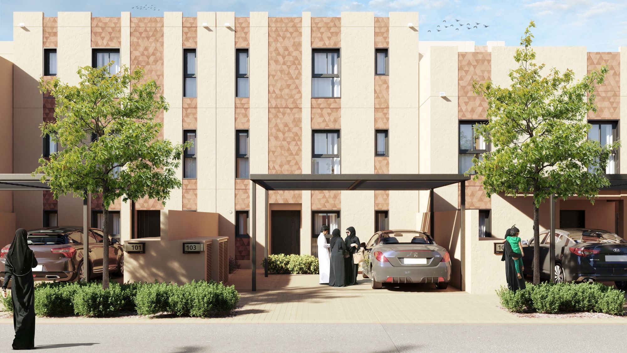 Central Region Townhouse Type 03 Contemporary