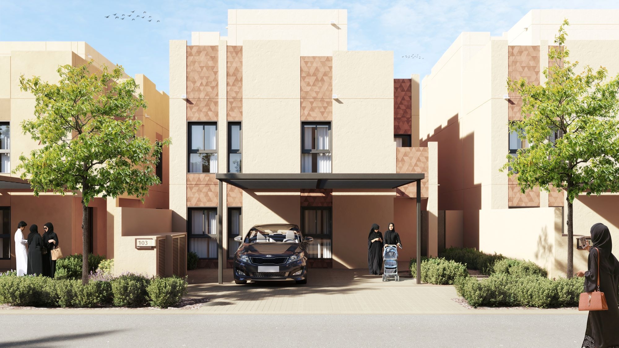 Central Region Villa Type 03 Contemporary 1 فيلا 3