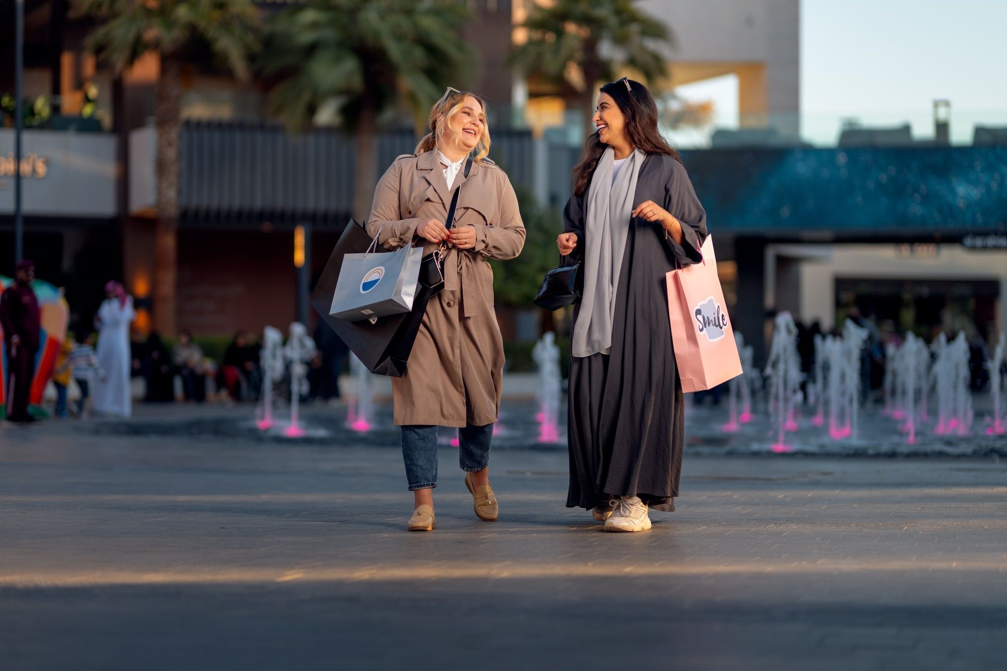 Shopping at ROSHN Front