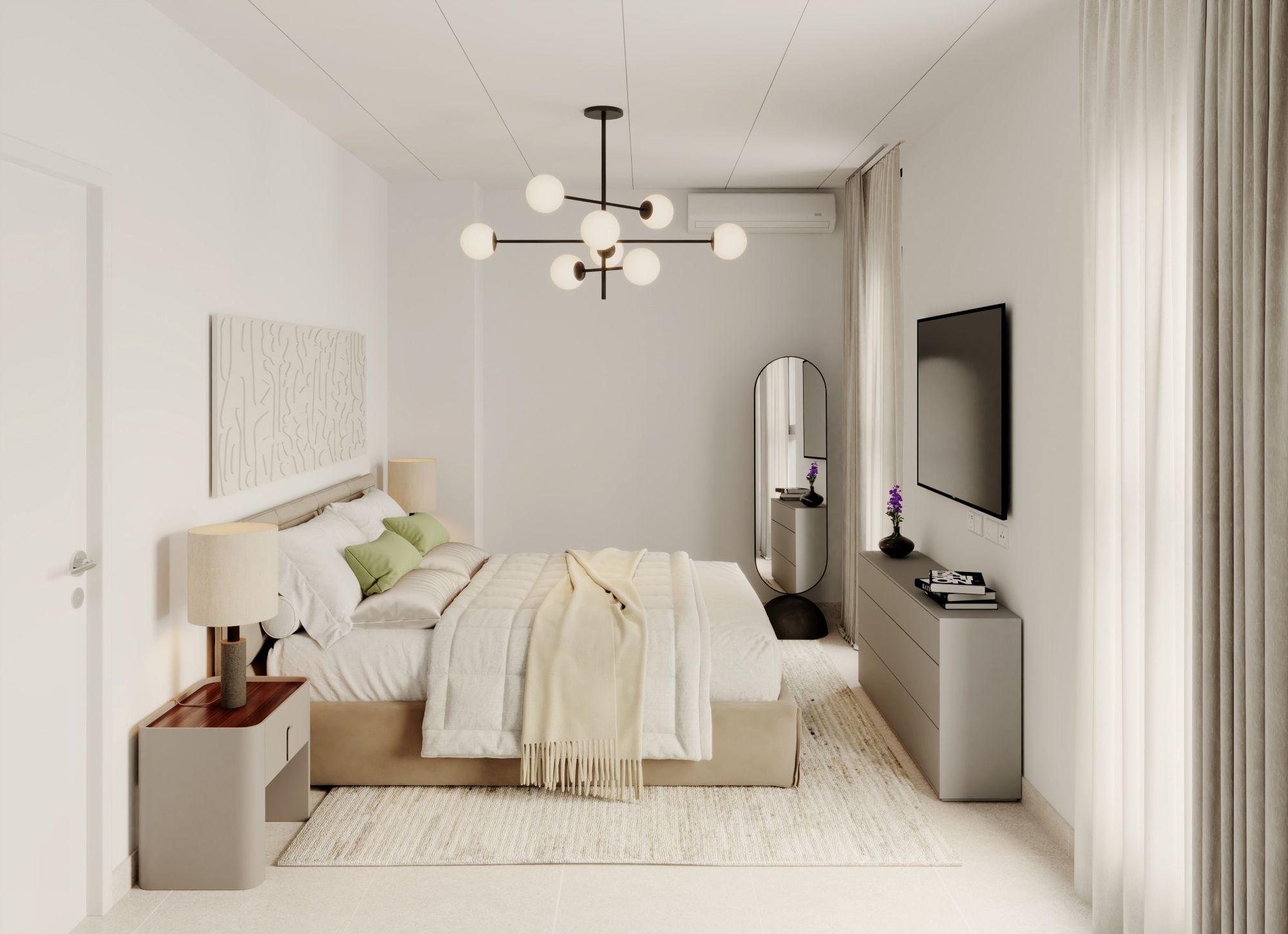 ALMANAR TH1 Master Bedroom | غرفة النوم الرئيسية TH1 المنار