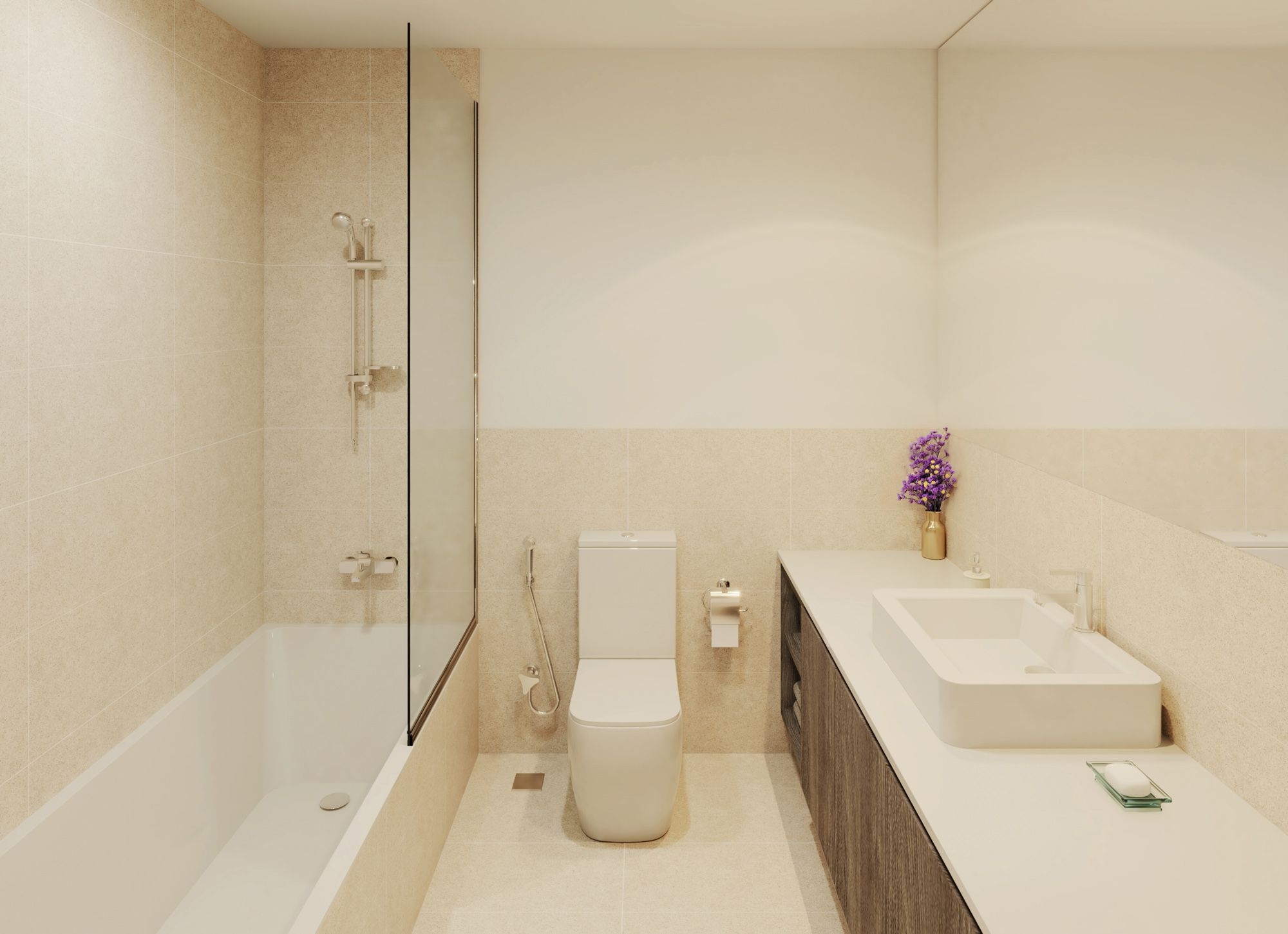 ALMANAR DT3 Family Bathroom | دورة مياه DT3 المنار