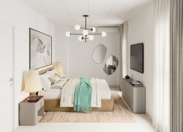 Western Region Townhouse Type1 Master Bedroom | غرفة النوم الرئيسية