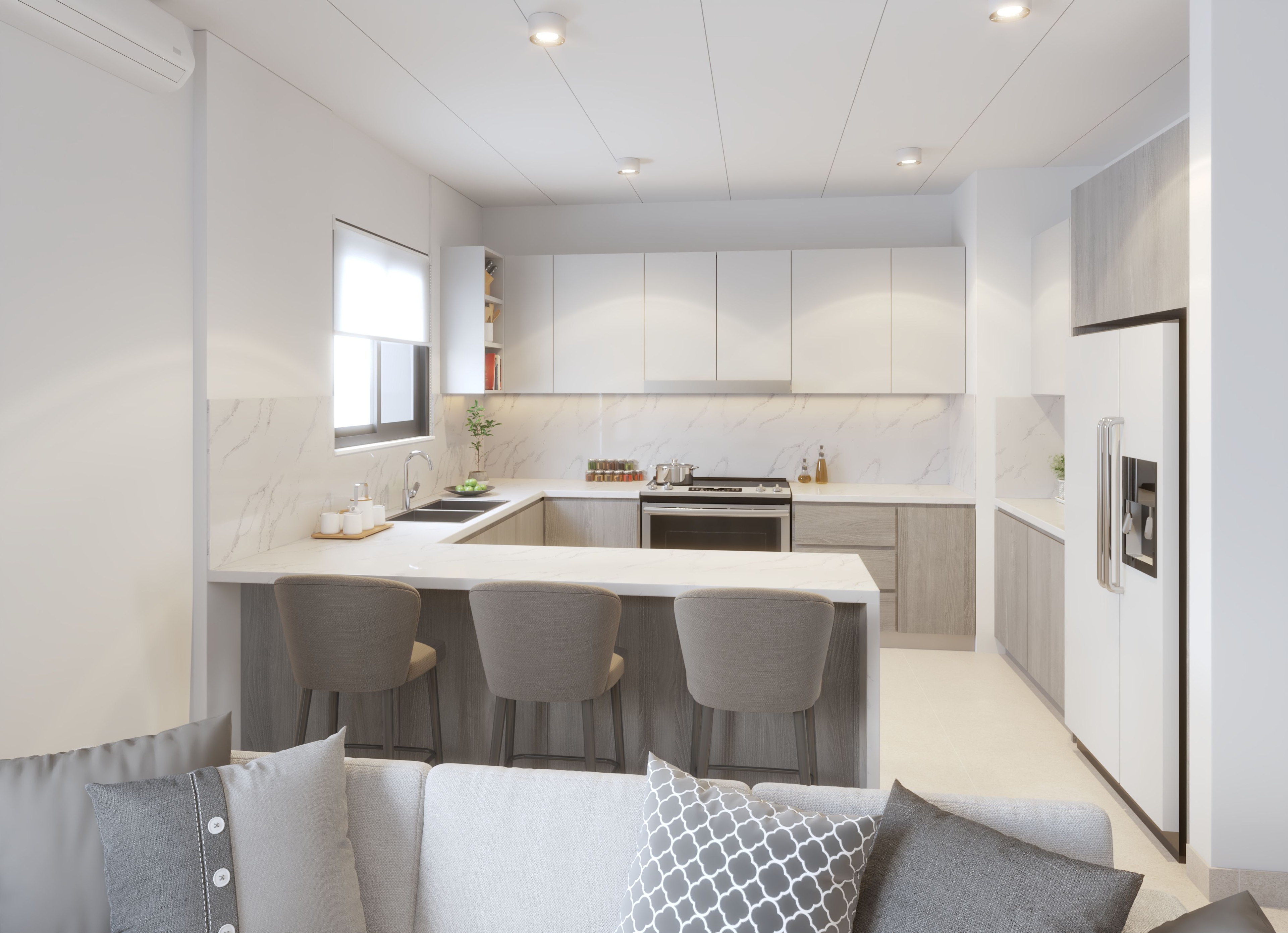 Central Region Townhouse Type-03 Kitchen | مطبخ