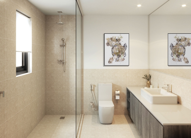 Central Region Townhouse Type-03 Master Bathroom | دورة مياه