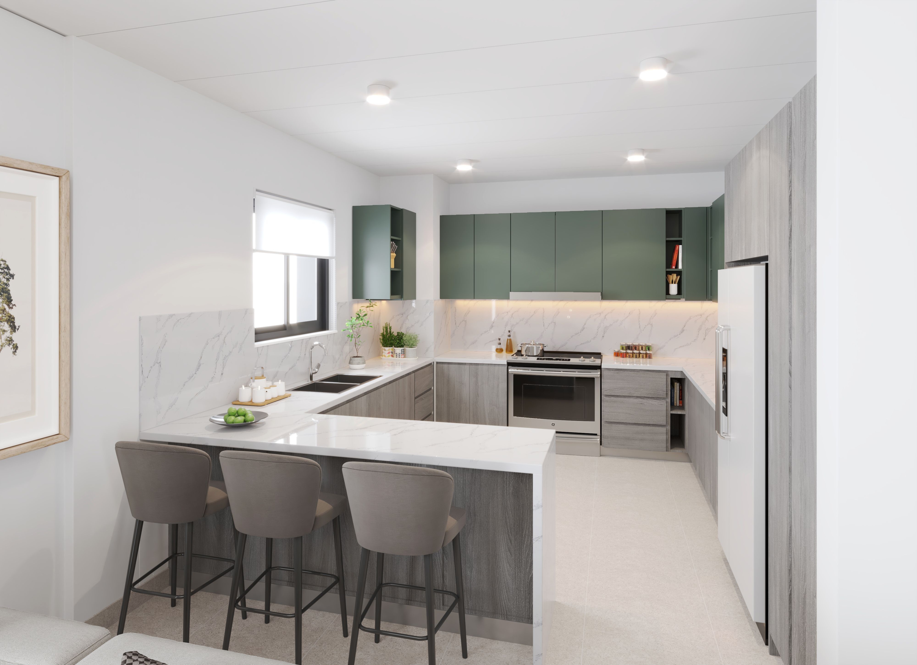 Villa Type 04 Kitchen 1 | المطبخ 1