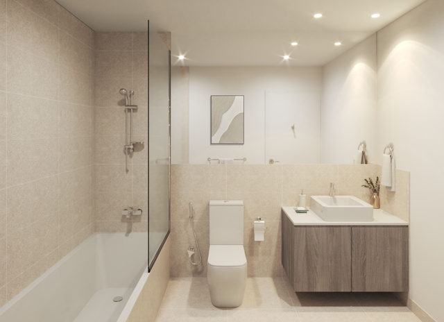 Central Region Villa Type 02 Family Bathroom دورة مياه