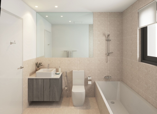 Western Region Villa Type C10 Family Bathroom | دورة مياه