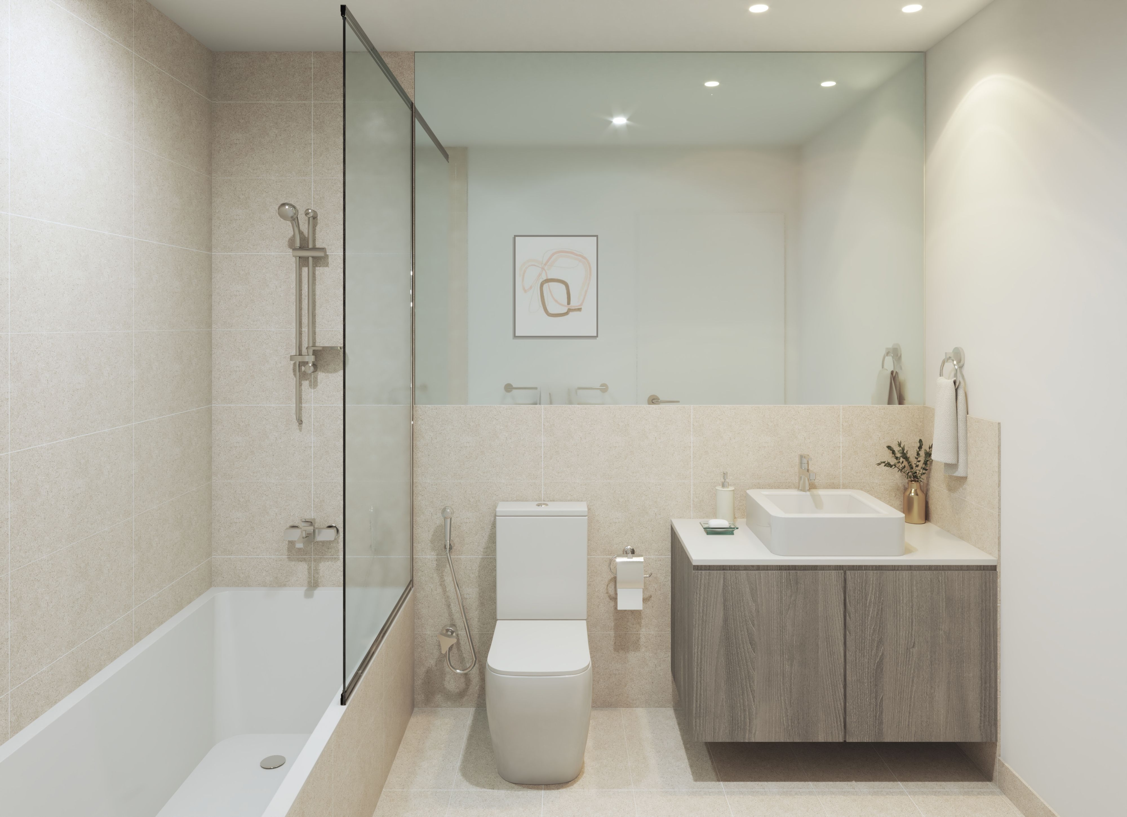 Central Region Villa Type 03 Family Bathroom دورة مياه