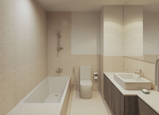Western Region Villa Type4 Family Bathroom | دورة مياه