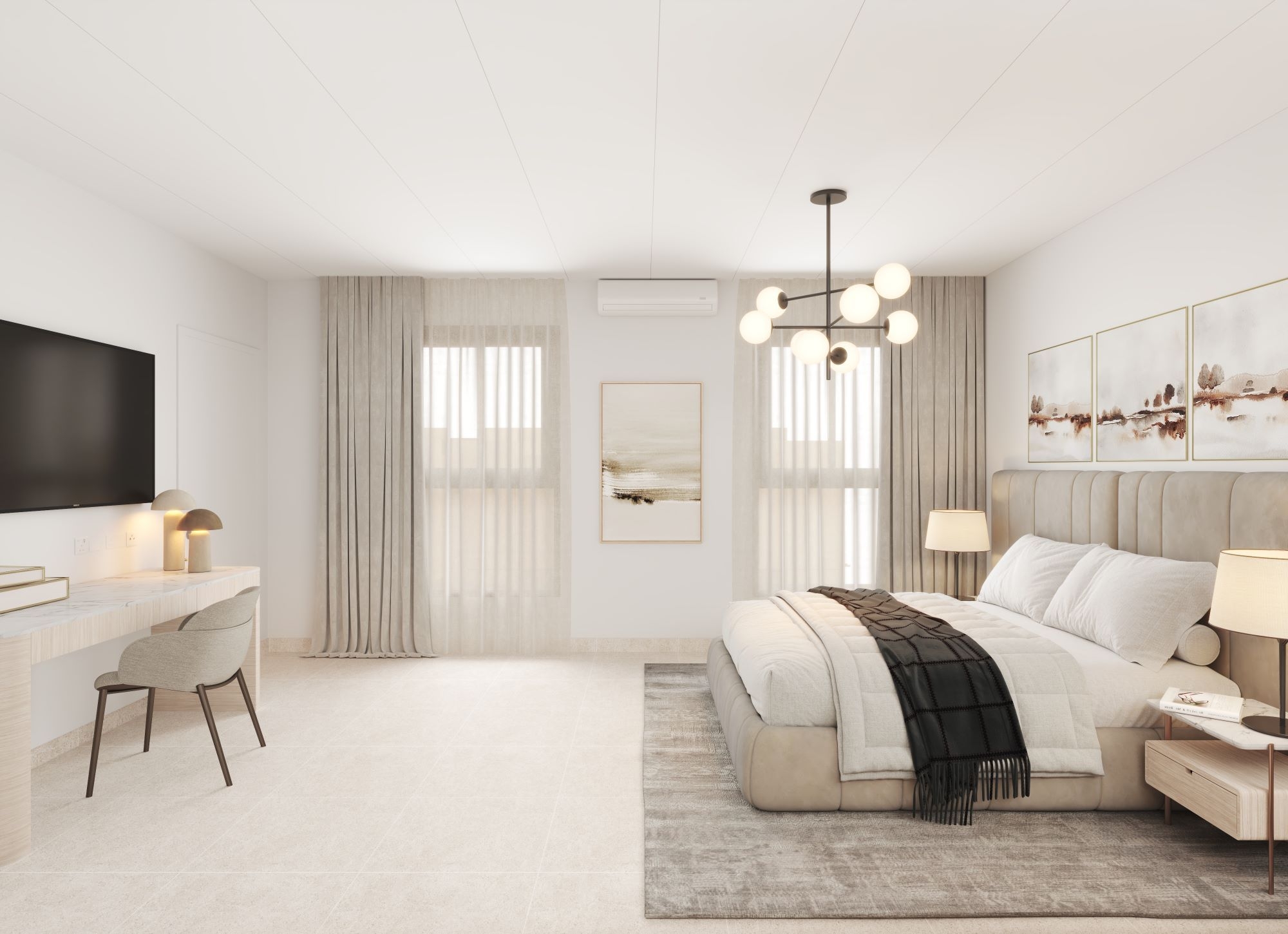 Villa Type C20 Bedroom | غرفة نوم