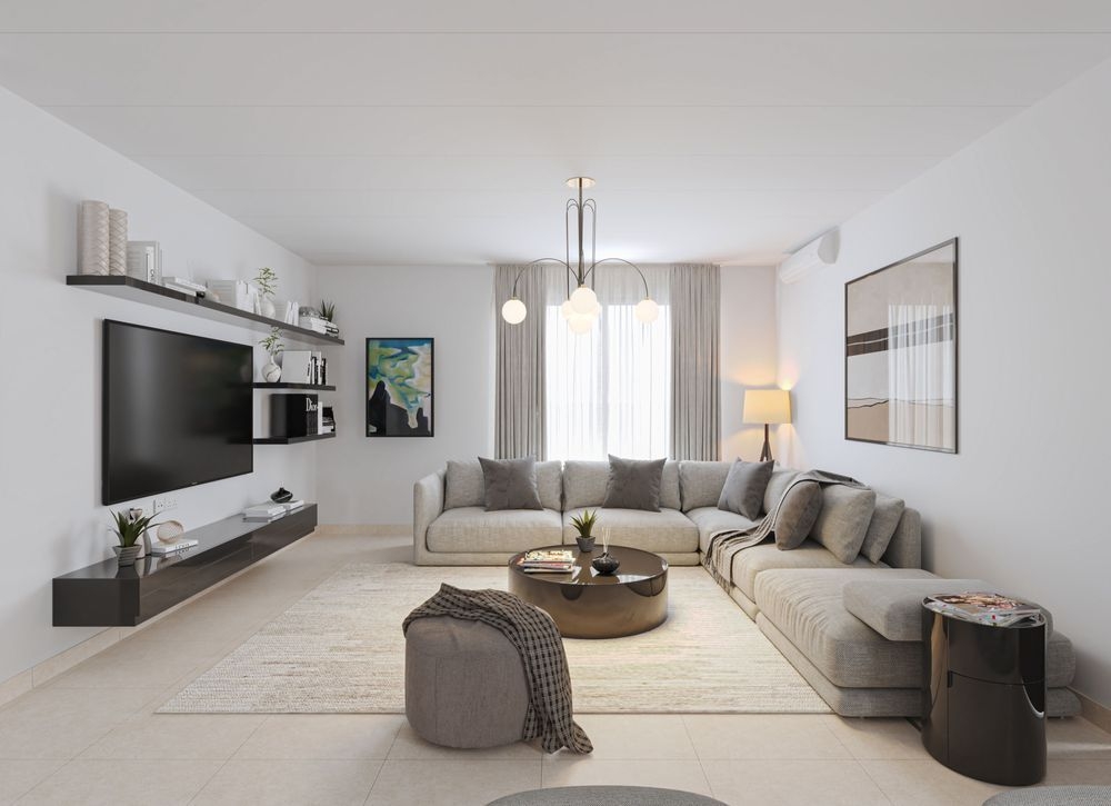 Western Region Villa Type5 Living | غرفة معيشة