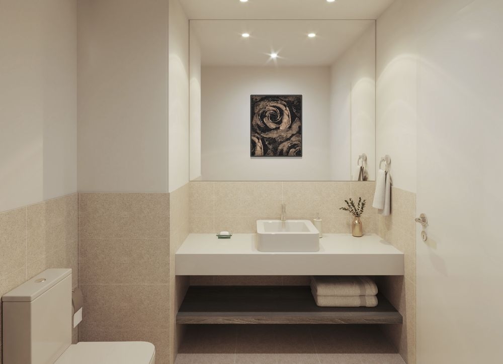 Western Region Villa Type5 Service Bathroom | دورة مياه